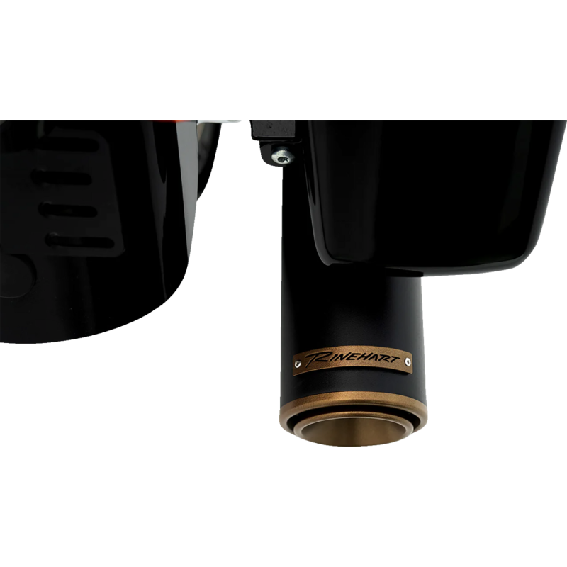 HP45 4 1/2" Slip-On Muffler - Black/bronze