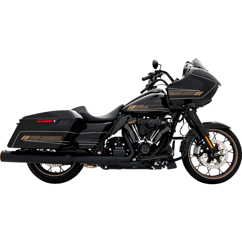 HP45 4 1/2" Slip-On Muffler - Black/bronze