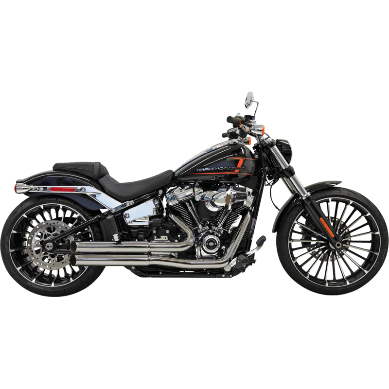 Pro-Street Systems Exhaust - Turn-out; chrome