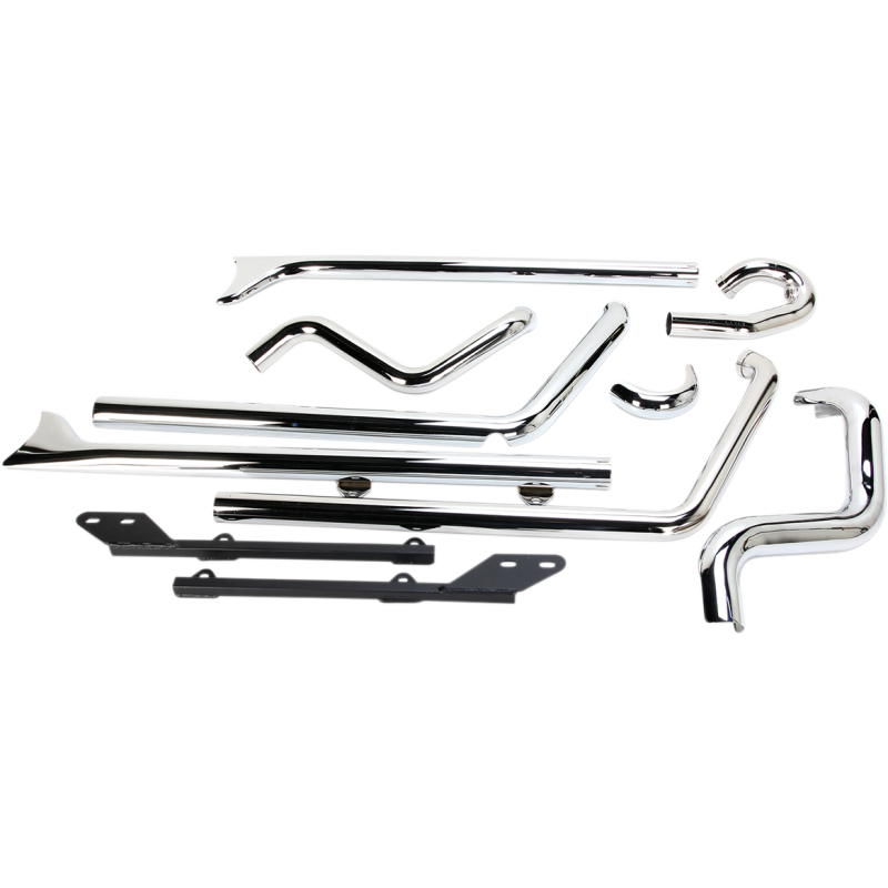 True Duals With Fishtail Mufflers - True Duals w/ 36" fishtail mufflers (no baffle)