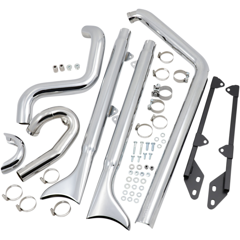 True Duals 30" Fishtail Mufflers