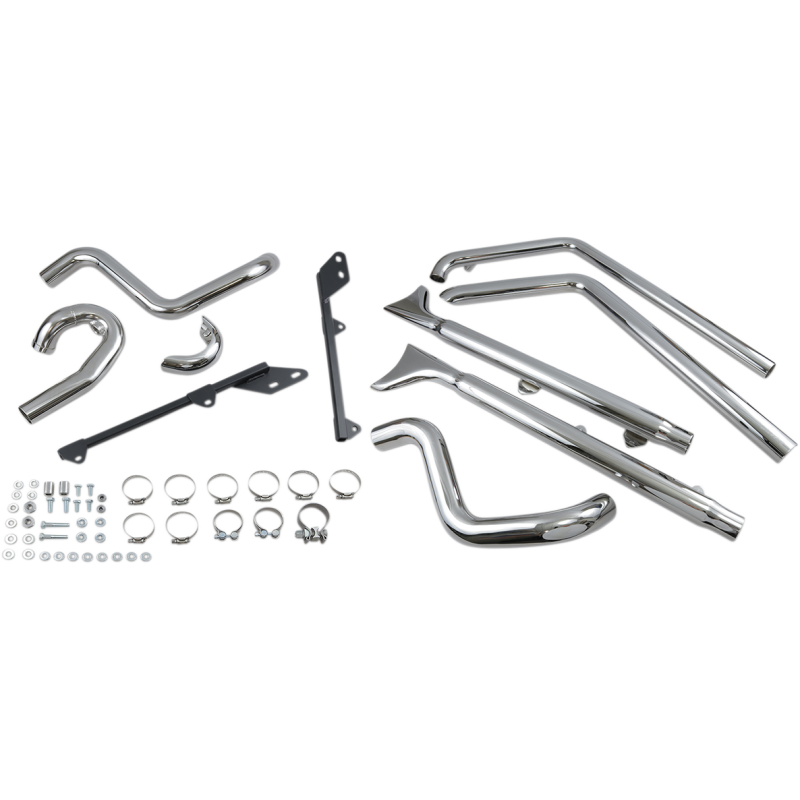 True Duals 33" Fishtail Mufflers