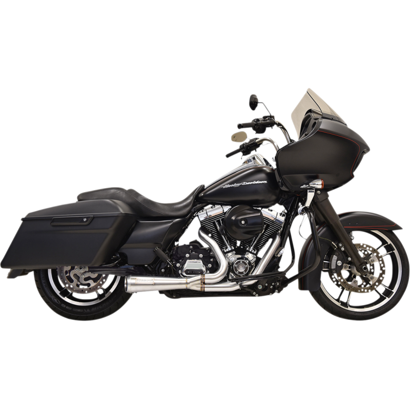 Short Road Rage 2-into-1 Exhaust System Stainless Steel