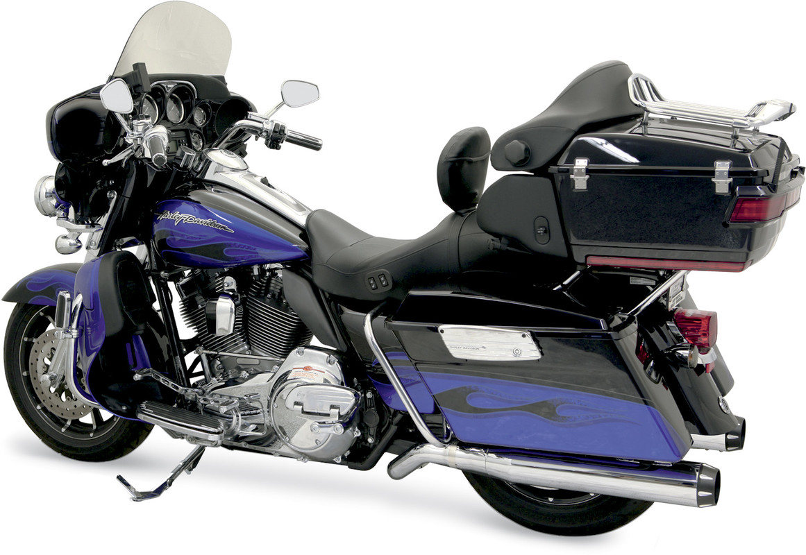 Optional Pseudo Left-Side Muffler, Chrome