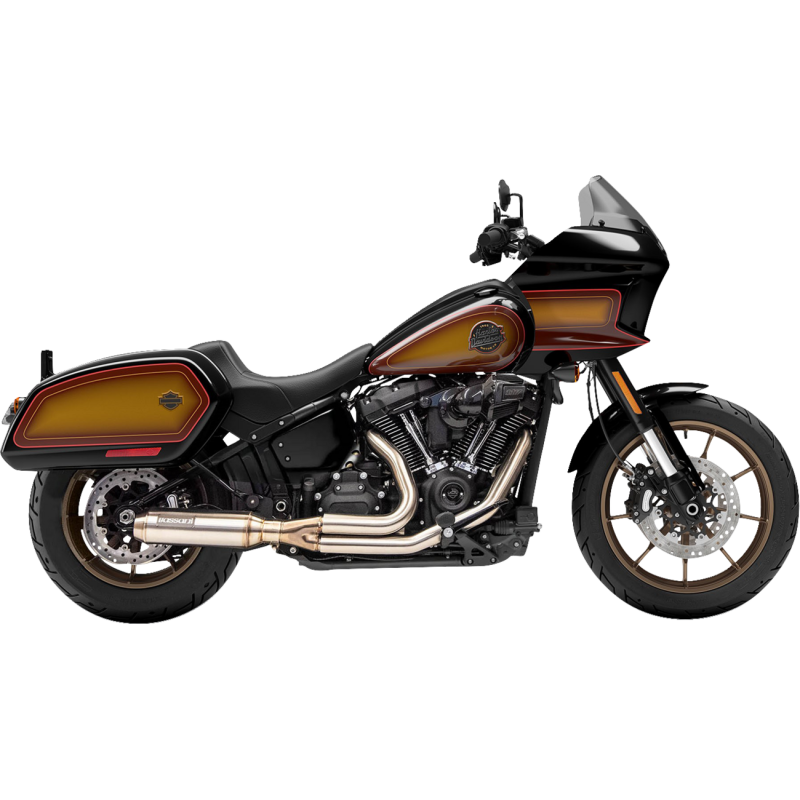Bassani Road Rage 2-Into-1 System with Superbike Muffler