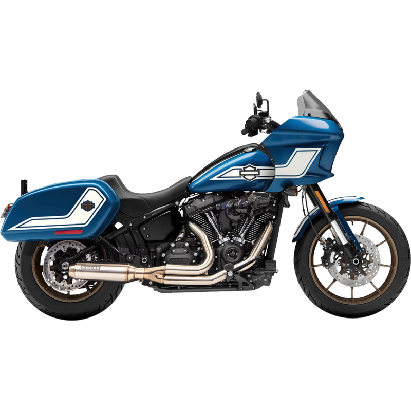 Bassani Road Rage 2-Into-1 System with Superbike Muffler