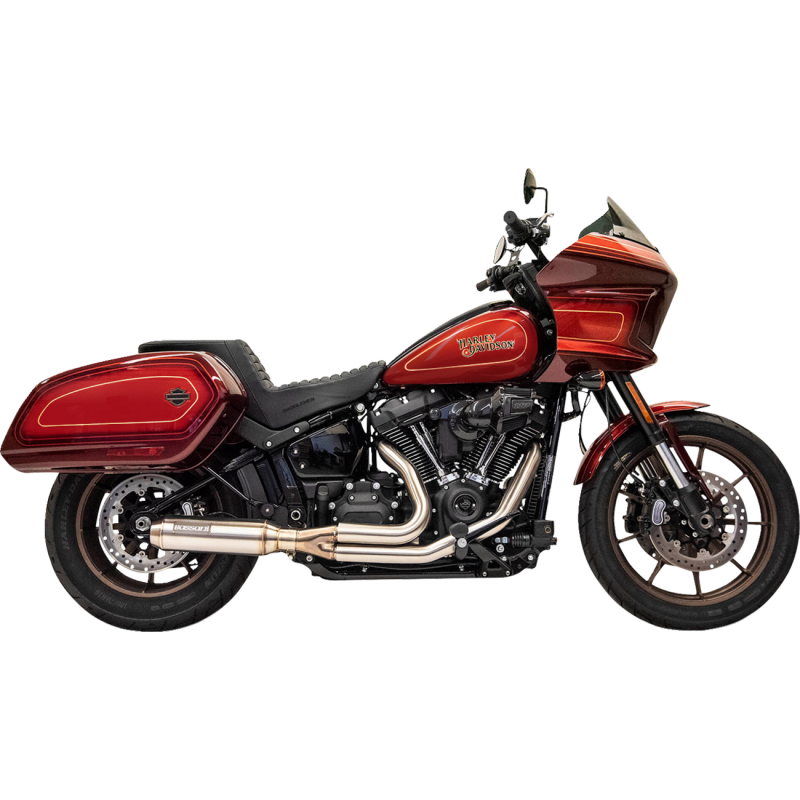 Bassani Road Rage 2-Into-1 System with Superbike Muffler