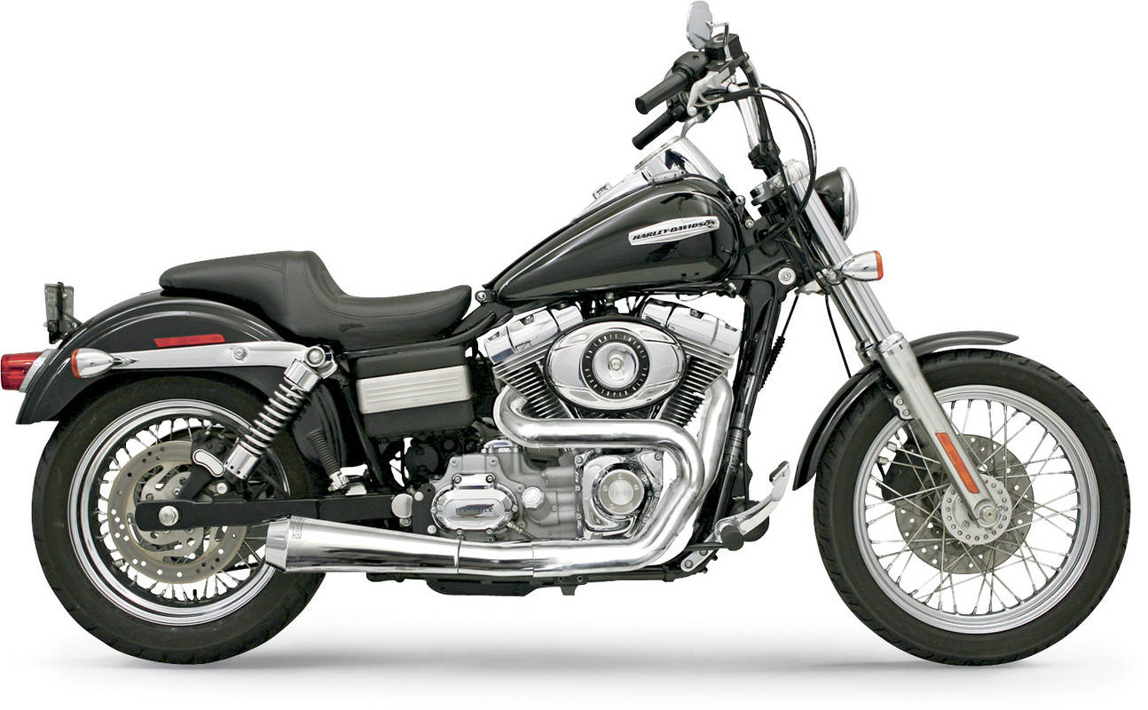 Bassani Road Rage 2-Into-1 System Chrome, Short Upswept (Not Stepped)