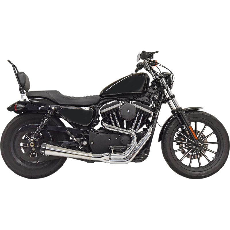 Bassani Road Rage Gen II 2-Into-1 System Chrome (86-03 XL)
