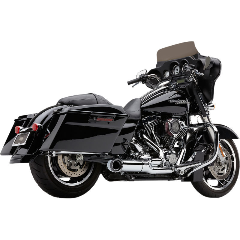 Turnout 2-into-1 Exhaust Chrome