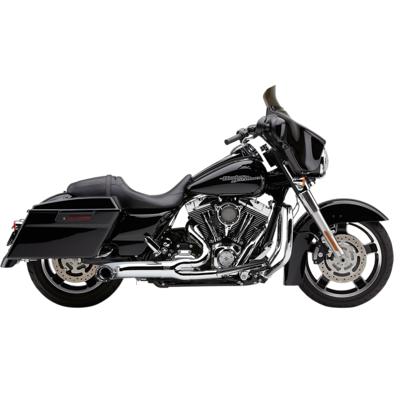 Turnout 2-into-1 Exhaust Chrome