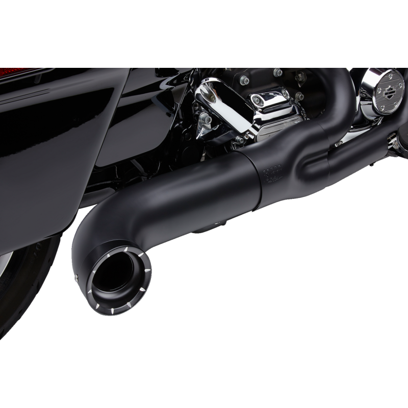 Cobra Turnout 2-Into-1 Exhaust System - Black