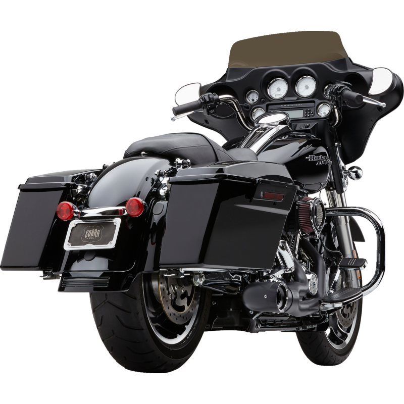 Cobra Turnout 2-Into-1 Exhaust System - Black