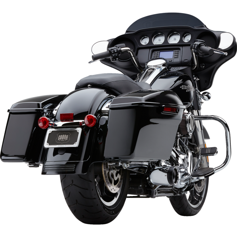 Cobra Turnout 2-Into-1 Exhaust System - Chrome