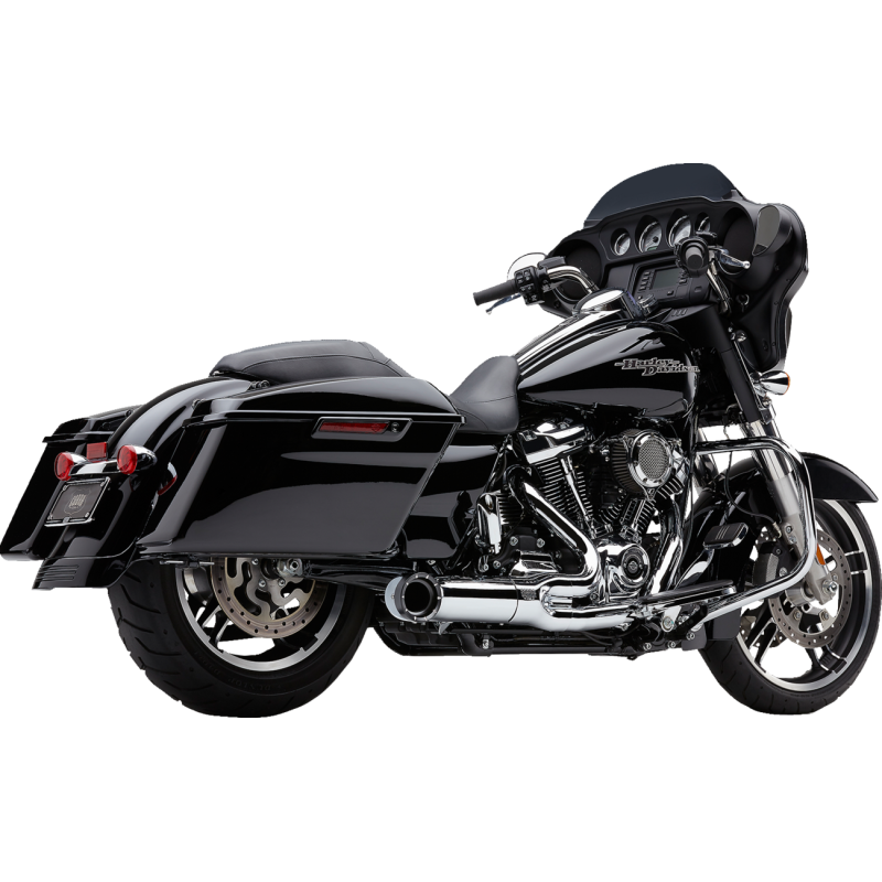 Cobra Turnout 2-Into-1 Exhaust System - Chrome