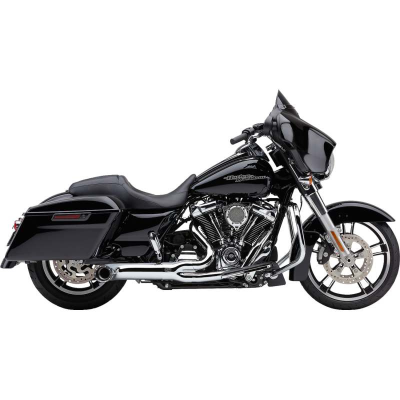 Cobra Turnout 2-Into-1 Exhaust System - Chrome