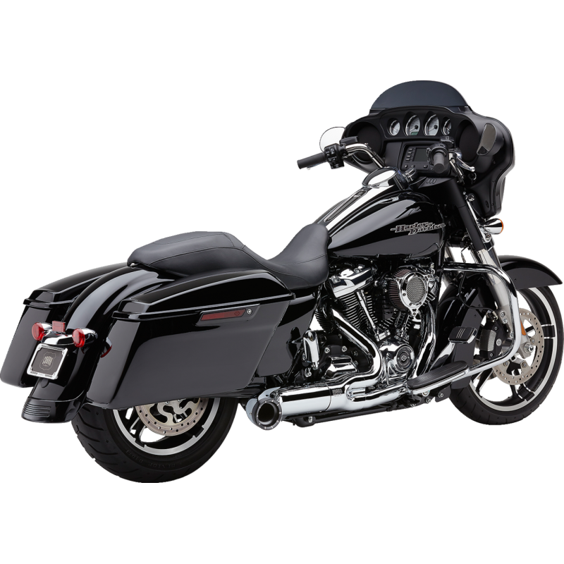 Cobra Turnout 2-Into-1 Exhaust System - Chrome