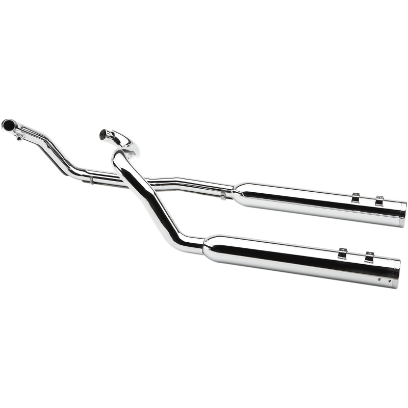 True Duals Headers Chrome