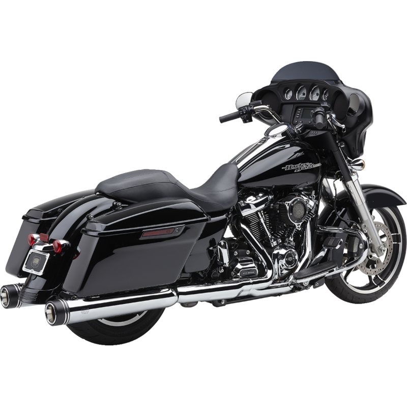 4.5" Gen 2 NH Mufflers Chrome/Black Tip