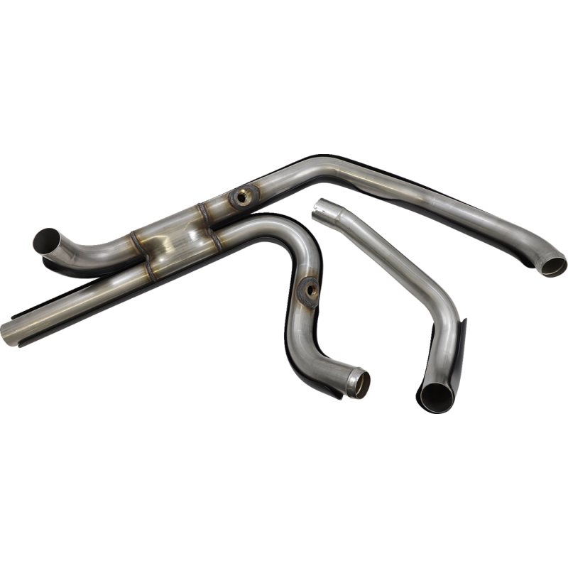 El Dorado True Dual Exhaust - Black w/ Tracer End Caps