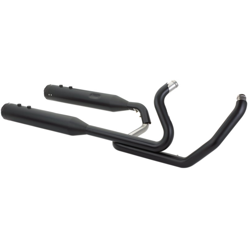 El Dorado True Dual Exhaust - Black w/ Tracer End Caps