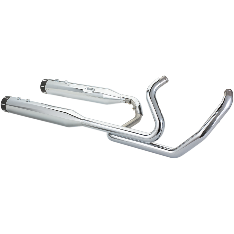 El Dorado True Dual Exhaust - Chrome w/ Thruster End Caps