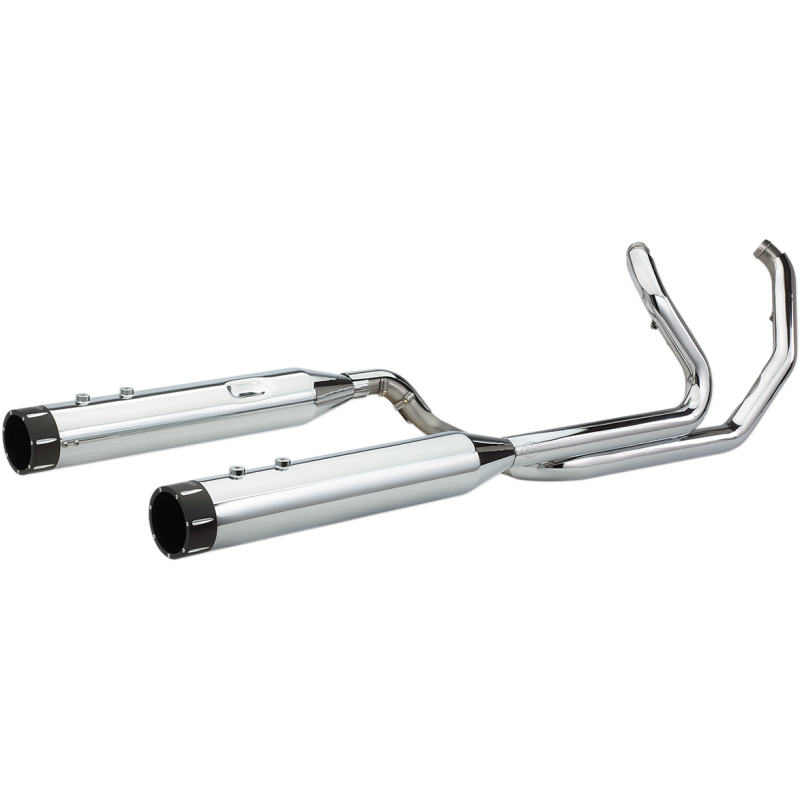 El Dorado True Dual Exhaust - Chrome w/ Thruster End Caps