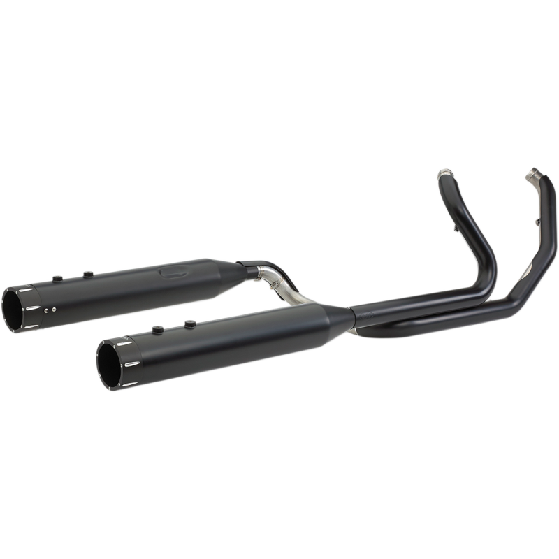 El Dorado True Dual Exhaust - Black w/ Thruster End Caps