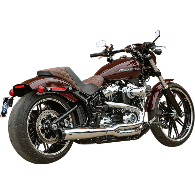 Superstreet 2-Into-1 Exhaust - Chrome w/ Black End Cap