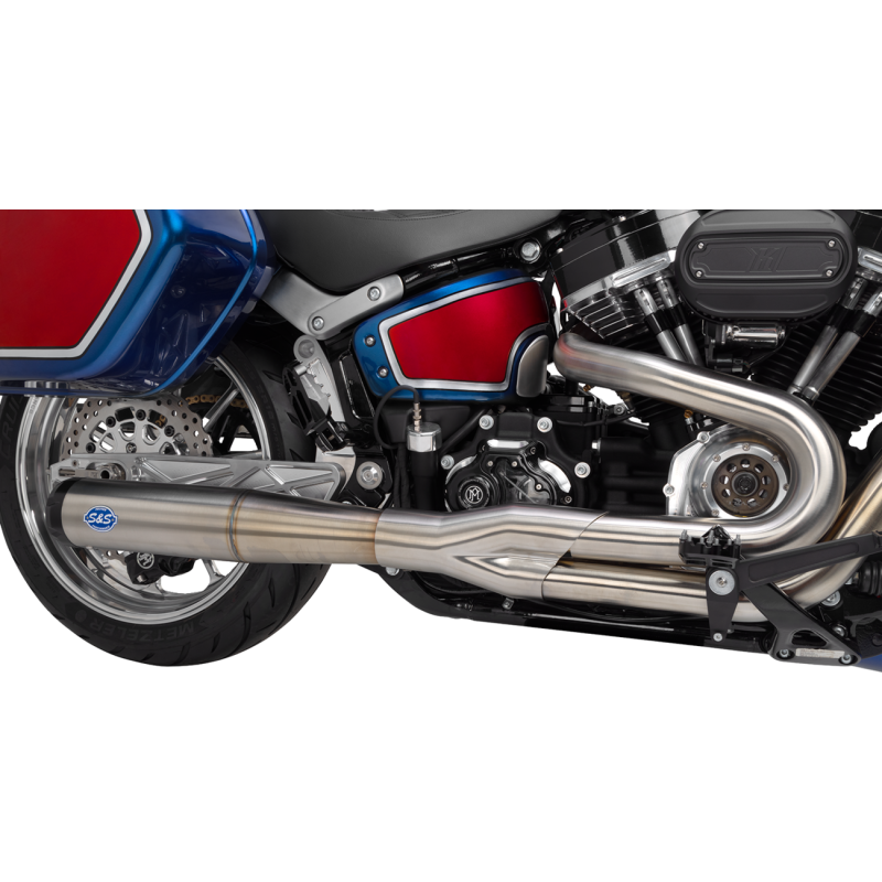 SuperStreet 2-Into-1 Exhaust System - Stainless Steel