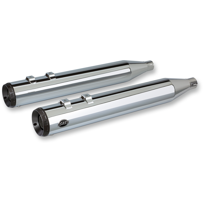 4" Grand National Slip-On Muffler - Chrome