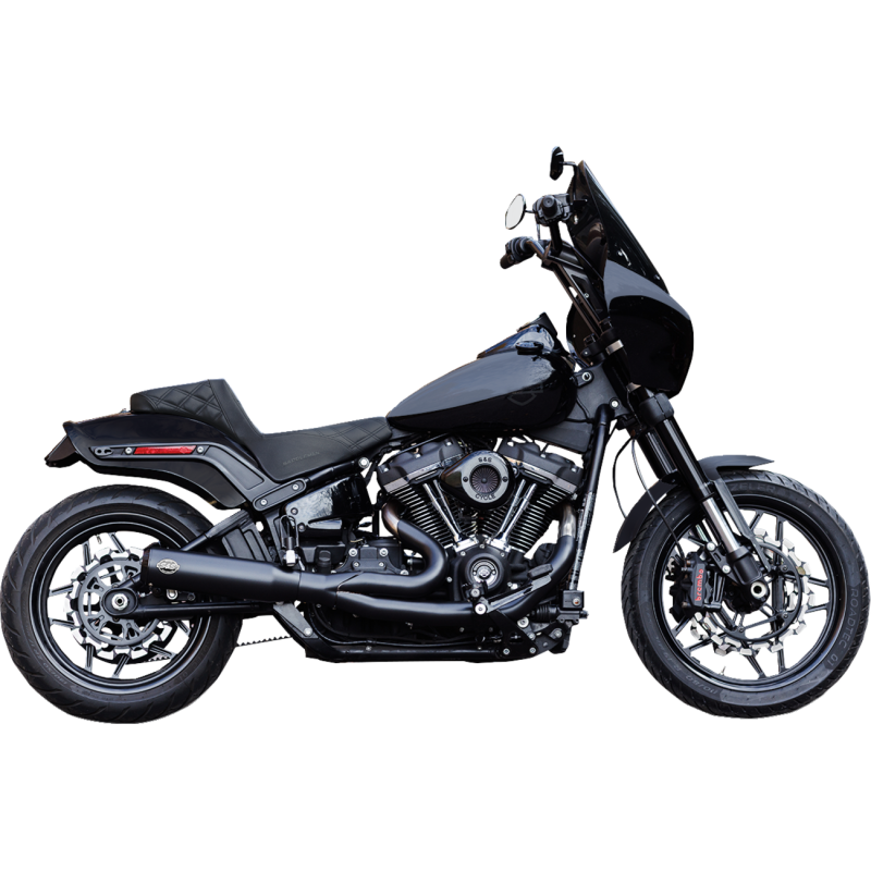 Qualifier 2-Into-1 Race Exhaust System - Guardian Black