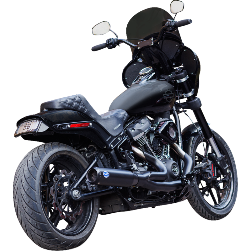 Qualifier 2-Into-1 Race Exhaust System - Guardian Black