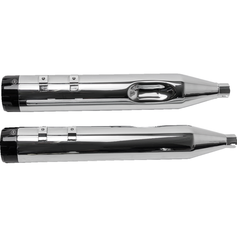 MK45 Chrome w/ Black/Machined Thruster End Caps