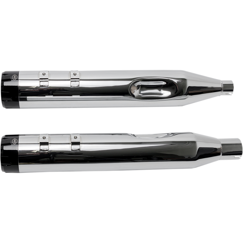 MK45 Chrome w/ Black Contrast Cut Thruster End Caps