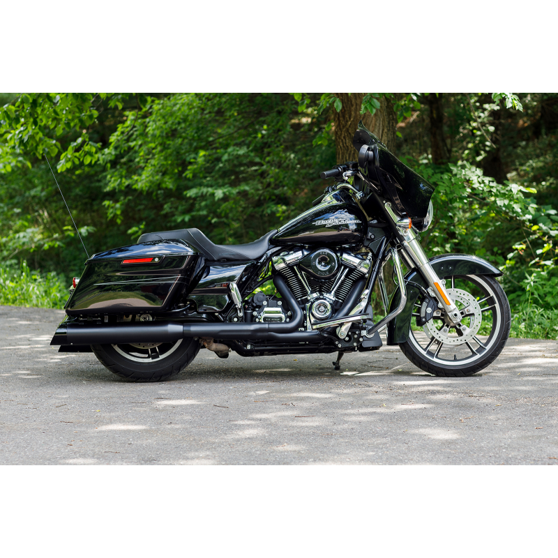 4 1/2" MK45 Performance Mufflers - Guardian Black / Gloss Black Cutlass