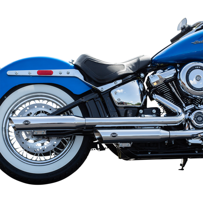 Slash-Cut Mufflers Chrome