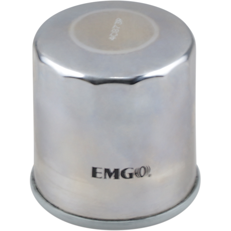 Emgo Micro-Tech Oil Filter, Chrome