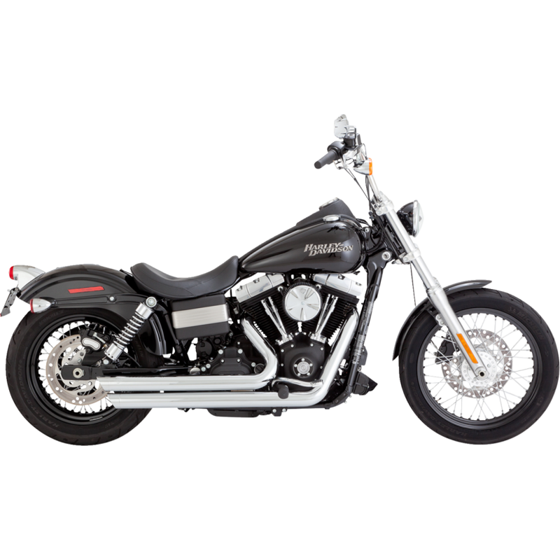 Vance & Hines Big Shots Staggered 2-Into-2 PCX™ Exhaust System, Chrome
