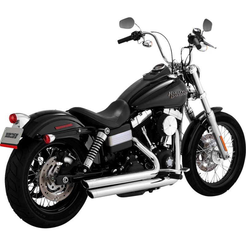 Vance & Hines Big Shots Staggered 2-Into-2 PCX™ Exhaust System, Chrome