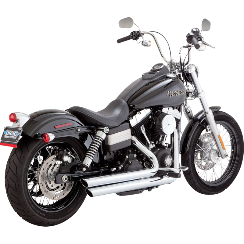 Vance & Hines Big Shots Staggered 2-Into-2 PCX™ Exhaust System, Chrome