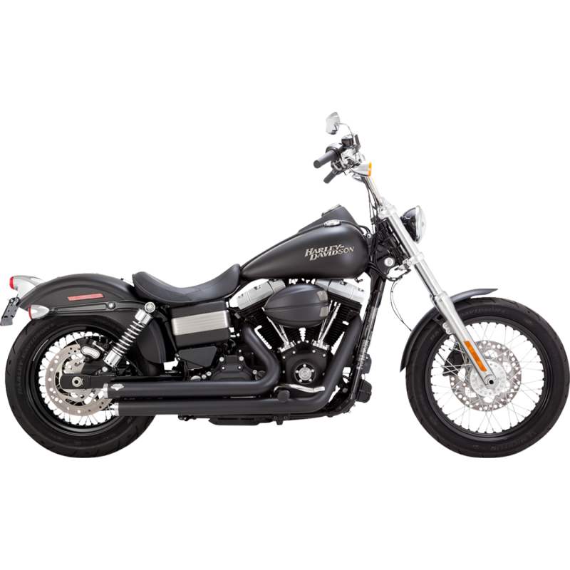 Vance & Hines Big Shots Staggered 2-Into-2 PCX™ Exhaust System, Black