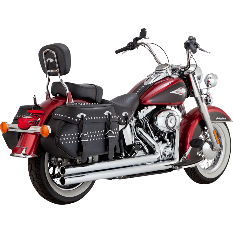 Vance & Hines Big Shots Long 2-Into-2 PCX™ Exhaust System, Chrome