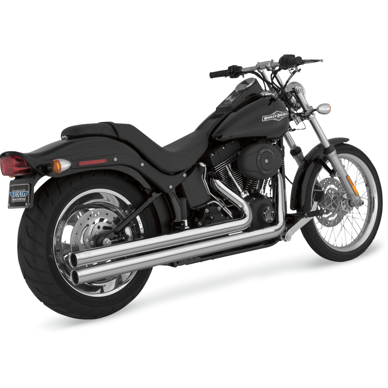 Vance & Hines Big Shots Long 2-Into-2 Exhaust System, Chrome