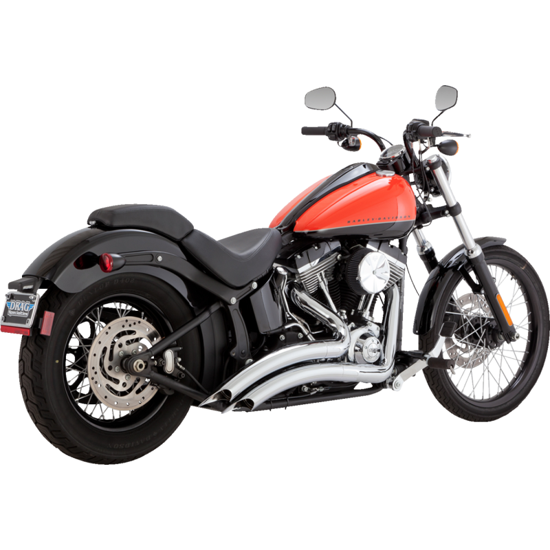 Big Radius 2-Into-2, Chrome