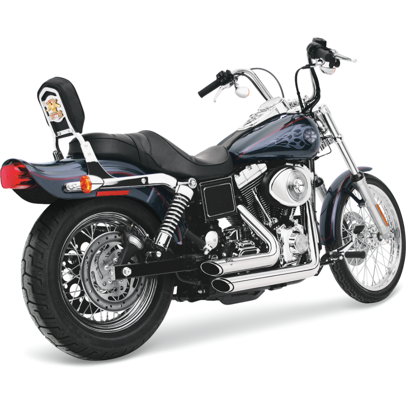 Vance & Hines Shortshots Staggered Exhaust System Chrome