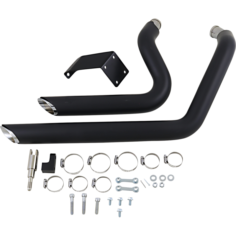 Shortshots Staggered Exhaust System - Black