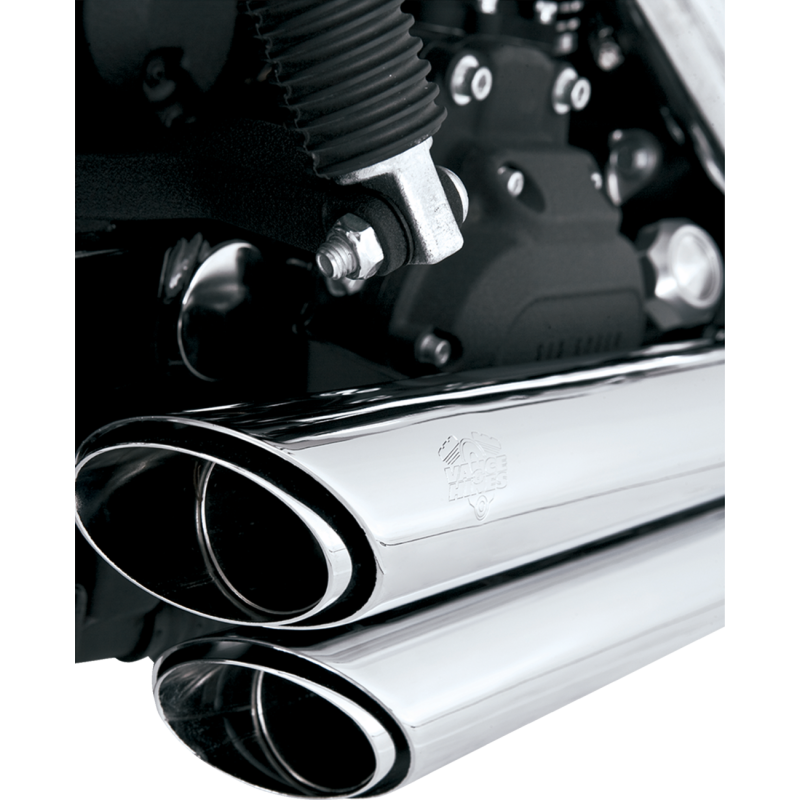 Vance & Hines Shortshots Staggered Exhaust System Chrome