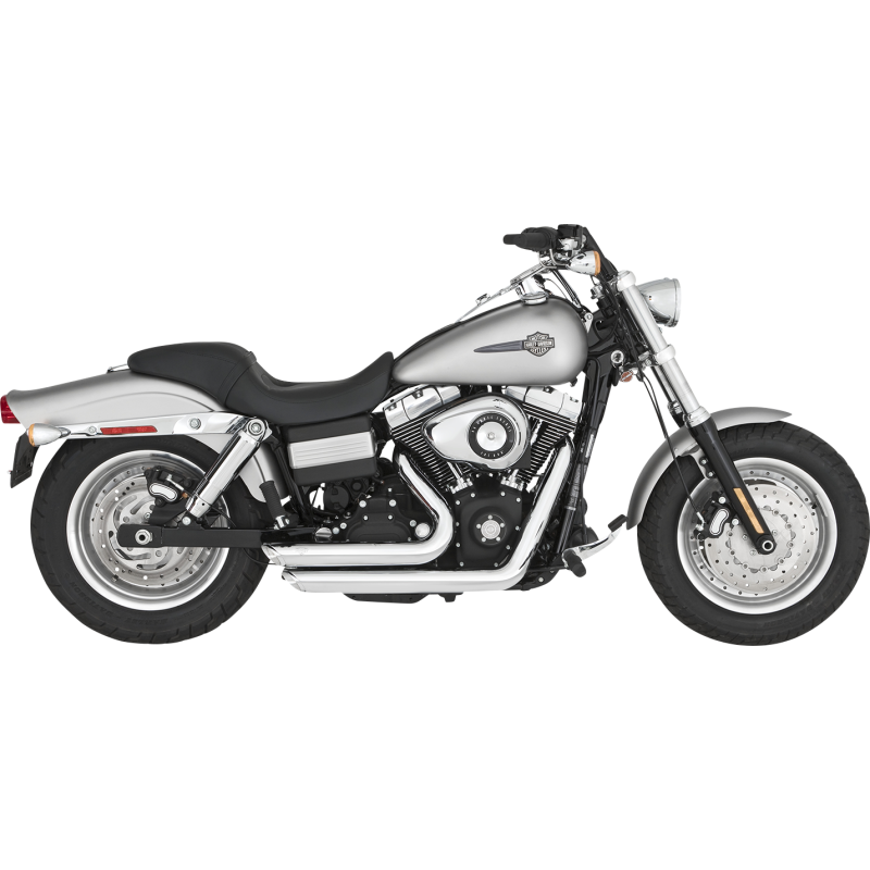 Vance & Hines Shortshots Staggered Exhaust System Chrome