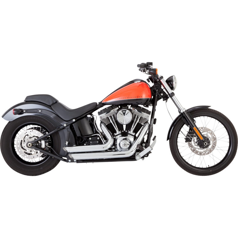 Vance & Hines Shortshots Staggered PCX Exhaust System Chrome